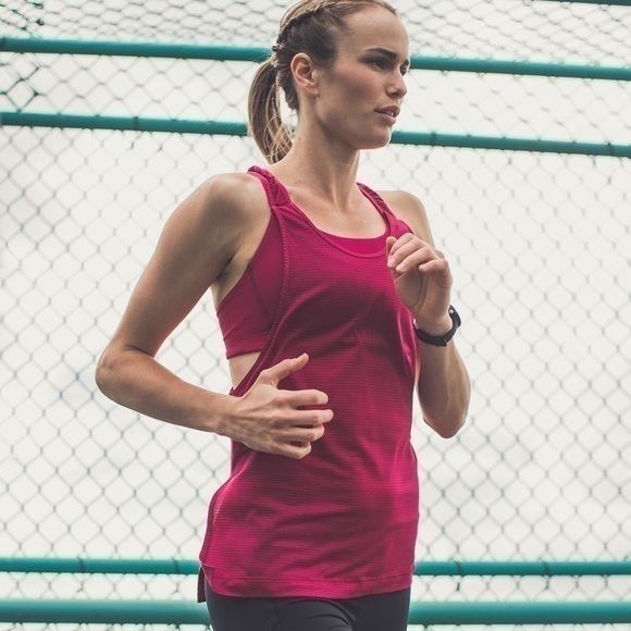 lululemon athletica Women's Stash It Tank in Bumble Berry - W1G61S (Size 6) - Picture 4 of 16